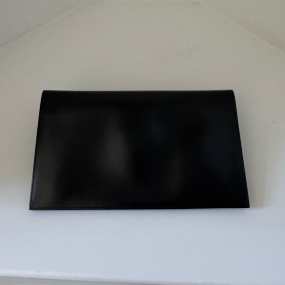 SAINT LAURENT 
Grain De Poudre Uptown Pouch Black - Picture 5 of 9